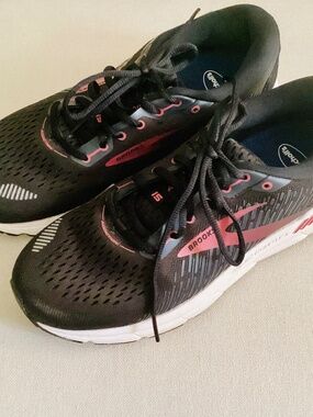 Brooks Addiction GTS 15 Shoes Women’s US 9.5 EU 41 Black Running Comfort Walking